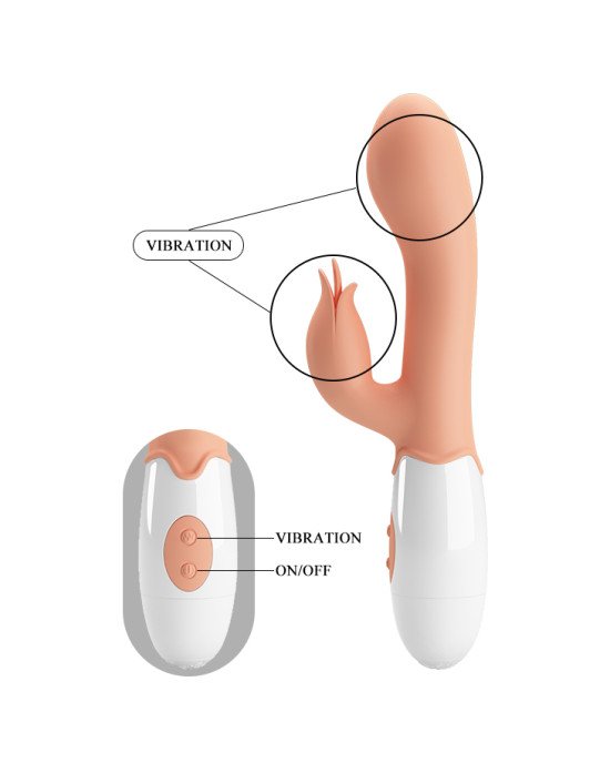 Вібратор - Pretty Love Bloody Mary Vibrator Flesh Вібратор - Pretty Love Bloody Mary Vibrator Flesh
