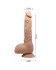 Фалоімітатор - Beautiful Encounter Jason Dildo Flesh, 24 см Фалоімітатор - Beautiful Encounter Jason Dildo Flesh, 24 см