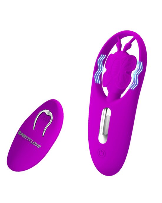 Кліторальний стимулятор - Pretty Love Dancing Butterfly Stimulator Purple Кліторальний стимулятор - Pretty Love Dancing Butterfly Stimulator Purple