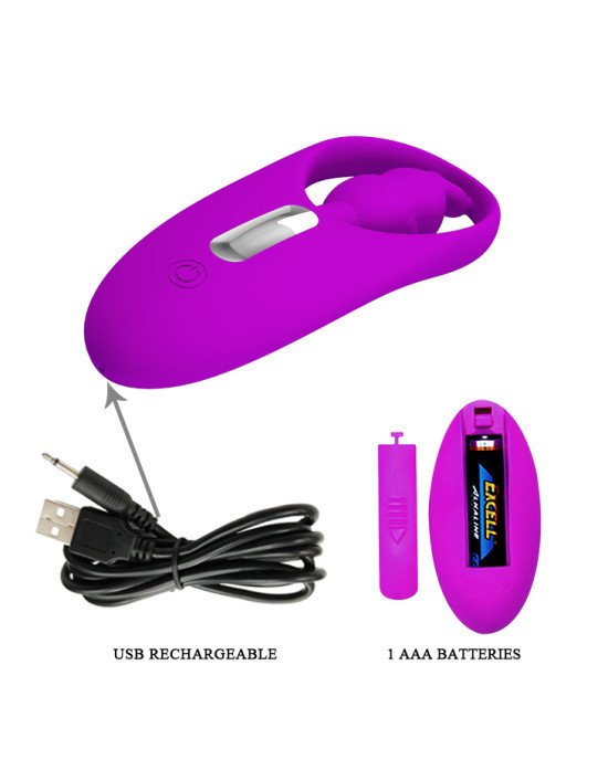 Вібратор - Pretty Love Wild Rabbit Stimulator Purple Вібратор - Pretty Love Wild Rabbit Stimulator Purple
