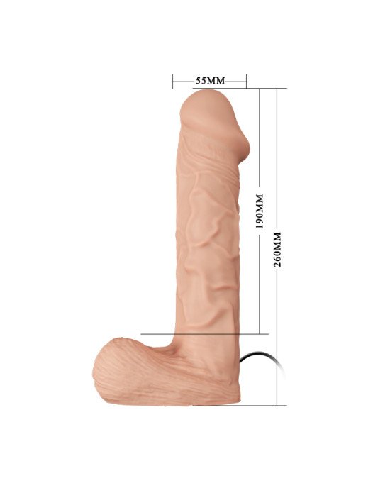 Страпон - Ultra Multi-speed Vibration Strap On 10.2 Страпон - Ultra Multi-speed Vibration Strap On 10.2
