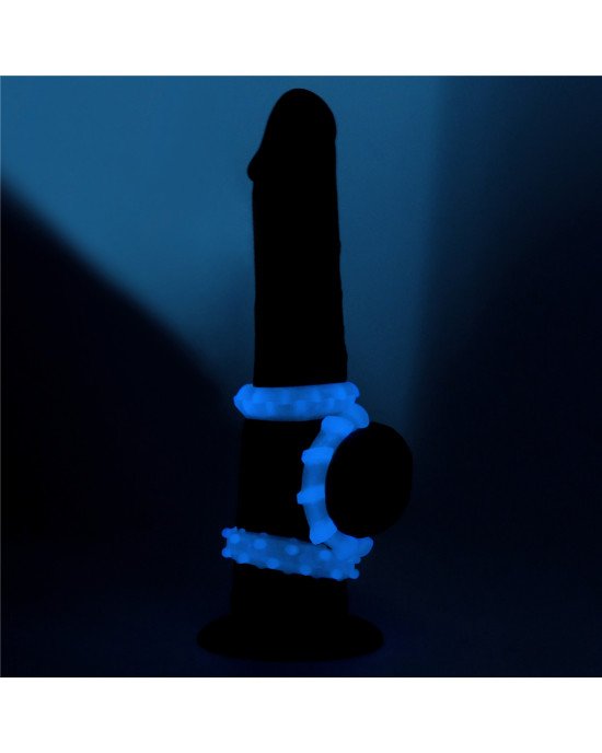 Набір ерекційних кілець - Lumino Play Penis Ring Набір ерекційних кілець - Lumino Play Penis Ring