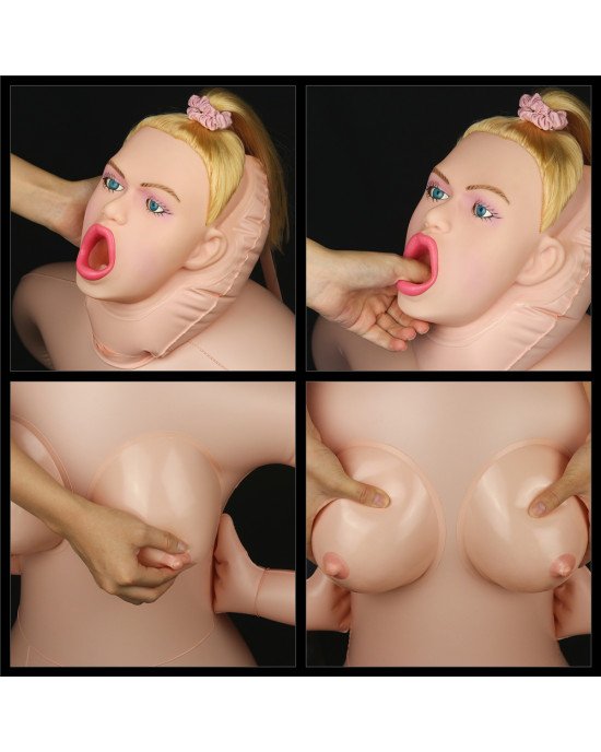 Надувна секс лялька - Cowgirl Style Love Doll Надувна секс лялька - Cowgirl Style Love Doll