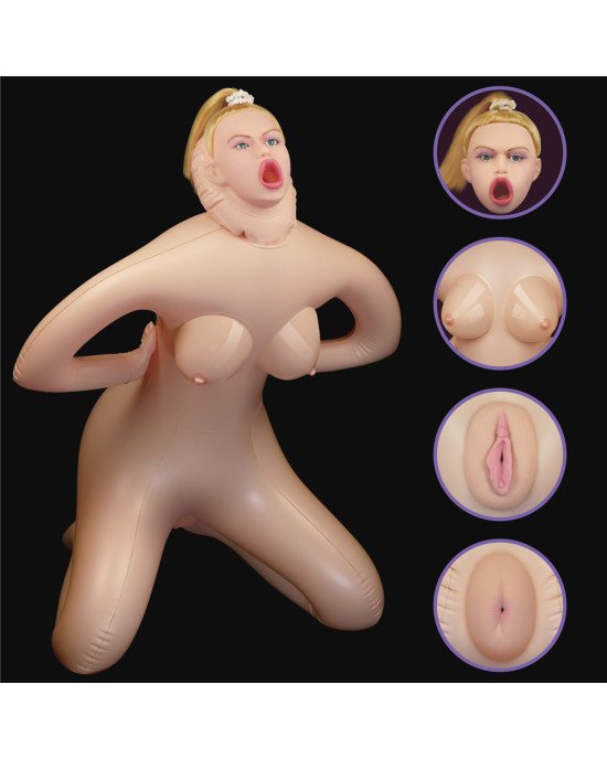 Надувна секс лялька - Cowgirl Style Love Doll Надувна секс лялька - Cowgirl Style Love Doll