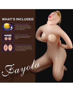 Надувна секс лялька - Cowgirl Style Love Doll Надувна секс лялька - Cowgirl Style Love Doll
