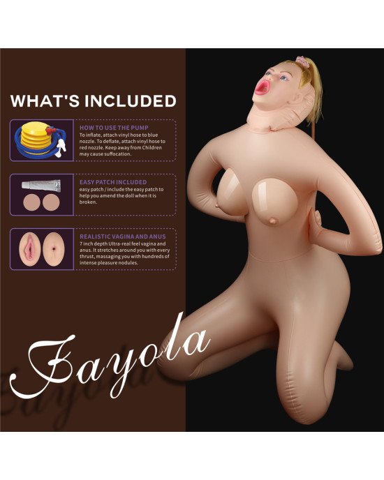 Надувна секс лялька - Cowgirl Style Love Doll Надувна секс лялька - Cowgirl Style Love Doll