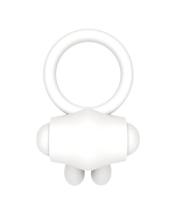 Ерекційне кільце - Power Clit Cockring Rabbit White