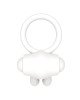 Ерекційне кільце - Power Clit Cockring Rabbit White