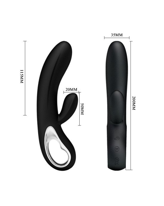 Вібратор - Pretty Love Elmer Vibrator Black