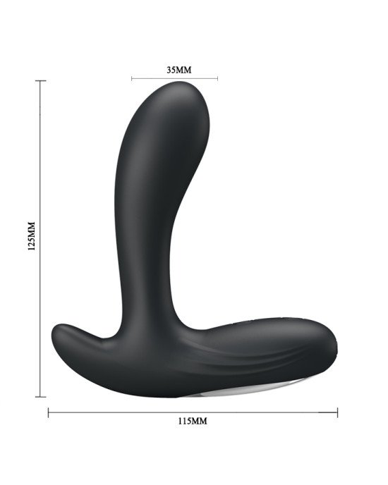 Масажер простати - Pretty Love Beckie Prostate Stimulator Black Масажер простати - Pretty Love Beckie Prostate Stimulator Black