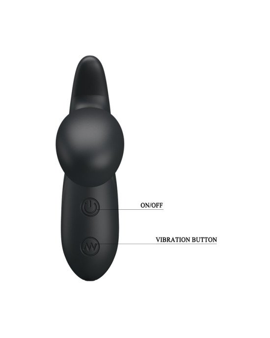 Масажер простати - Pretty Love Beckie Prostate Stimulator Black Масажер простати - Pretty Love Beckie Prostate Stimulator Black