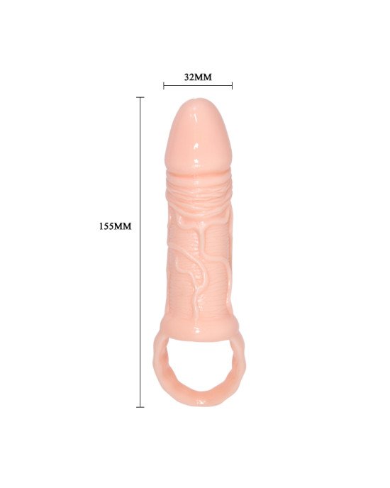 Насадка на член - Pretty Love Breyden Penis Sleeve Flesh