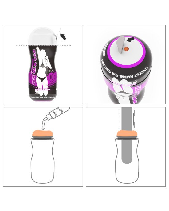 Мастурбатор - Sex In A Can Vagina Stamina Tunnel Мастурбатор - Sex In A Can Vagina Stamina Tunnel