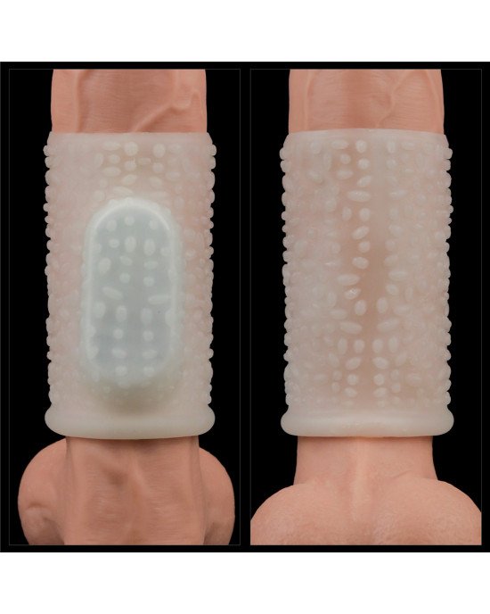 Насадка на член - Vibrating Drip Knights Ring White Насадка на член - Vibrating Drip Knights Ring White