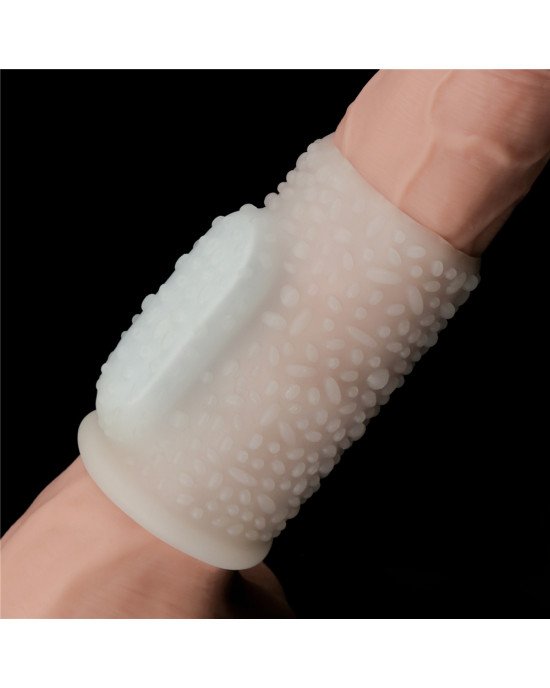 Насадка на член - Vibrating Drip Knights Ring White Насадка на член - Vibrating Drip Knights Ring White
