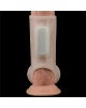 Насадка на член - Vibrating Ridge Knights Ring With Scrotum Sleeve White Насадка на член - Vibrating Ridge Knights Ring With Scrotum Sleeve White
