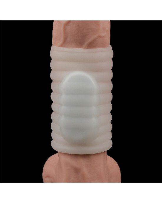 Насадка на член - Vibrating Wave Knights Ring White Насадка на член - Vibrating Wave Knights Ring White