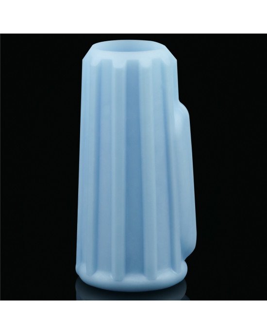 Насадка на член - Vibrating Ridge Knights Ring Blue Насадка на член - Vibrating Ridge Knights Ring Blue