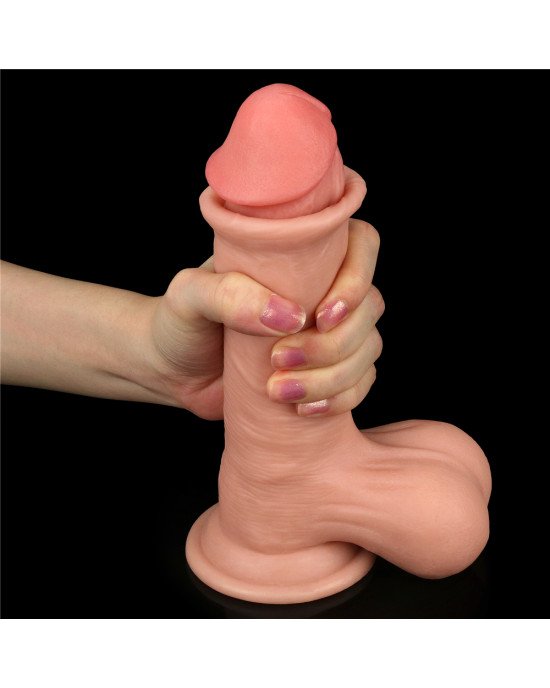 Фалоімітатор - Sliding-Skin Dual Layer Dong 7.8 Фалоімітатор - Sliding-Skin Dual Layer Dong 7.8