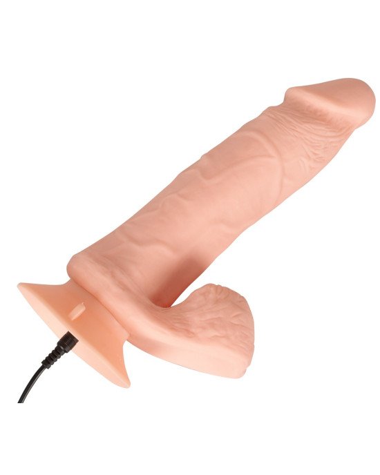 Вібратор - Nature Skin Bendable RC Vibrator with Balls Вібратор - Nature Skin Bendable RC Vibrator with Balls