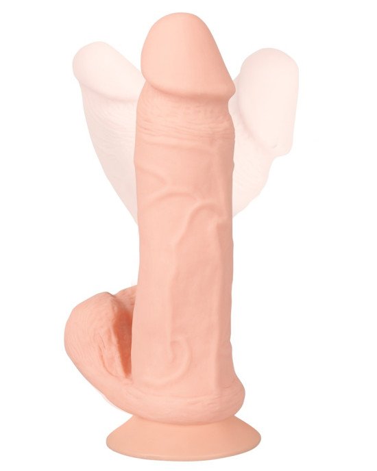 Вібратор - Nature Skin Bendable RC Vibrator with Balls Вібратор - Nature Skin Bendable RC Vibrator with Balls