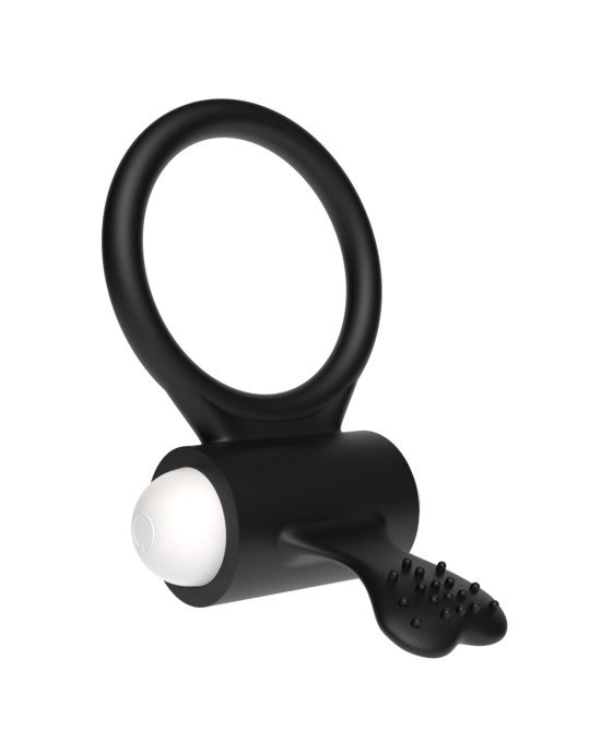 Ерекційне кільце - Power Clit Cockring Heart Black Ерекційне кільце - Power Clit Cockring Heart Black