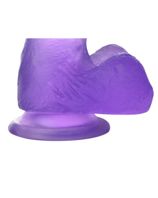 Фалоімітатор з мошонкою - Jelly Studs Crystal Dildo Small 6 Фалоімітатор з мошонкою - Jelly Studs Crystal Dildo Small 6