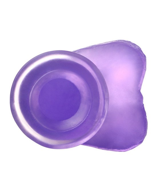 Фалоімітатор з мошонкою - Jelly Studs Crystal Dildo Small 6 Фалоімітатор з мошонкою - Jelly Studs Crystal Dildo Small 6