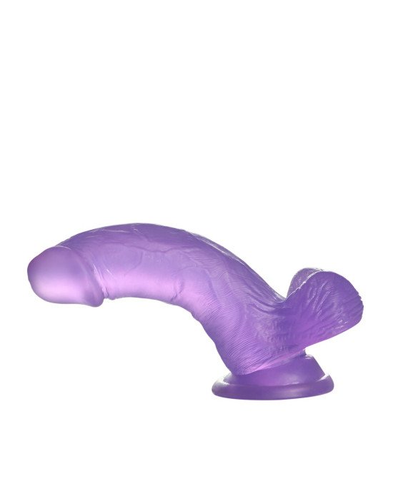 Фалоімітатор з мошонкою - Jelly Studs Crystal Dildo Small 6 Фалоімітатор з мошонкою - Jelly Studs Crystal Dildo Small 6