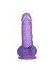 Фалоімітатор з мошонкою - Jelly Studs Crystal Dildo Small 6 Фалоімітатор з мошонкою - Jelly Studs Crystal Dildo Small 6