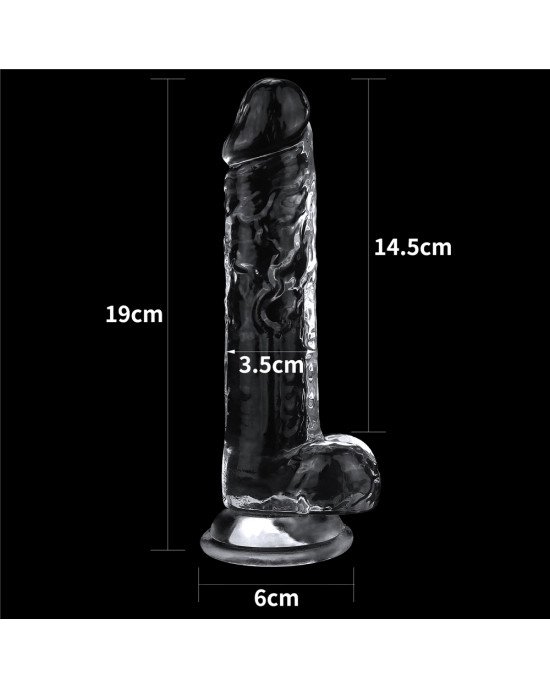 Фалоімітатор - Flawless Clear Dildo 7.5 Фалоімітатор - Flawless Clear Dildo 7.5
