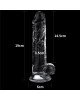 Фалоімітатор - Flawless Clear Dildo 7.5 Фалоімітатор - Flawless Clear Dildo 7.5