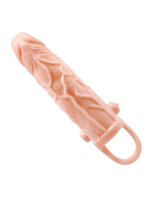 Насадка на член - Pretty Love Brave Man Vibro Extension Vibrating Penis Sleeve Flesh Насадка на член - Pretty Love Brave Man Vibro Extension Vibrating Penis Sleeve Flesh