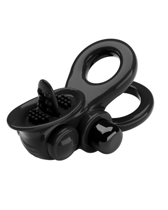 Ерекційне кільце - Pretty Love Passionate Ring Black Ерекційне кільце - Pretty Love Passionate Ring Black