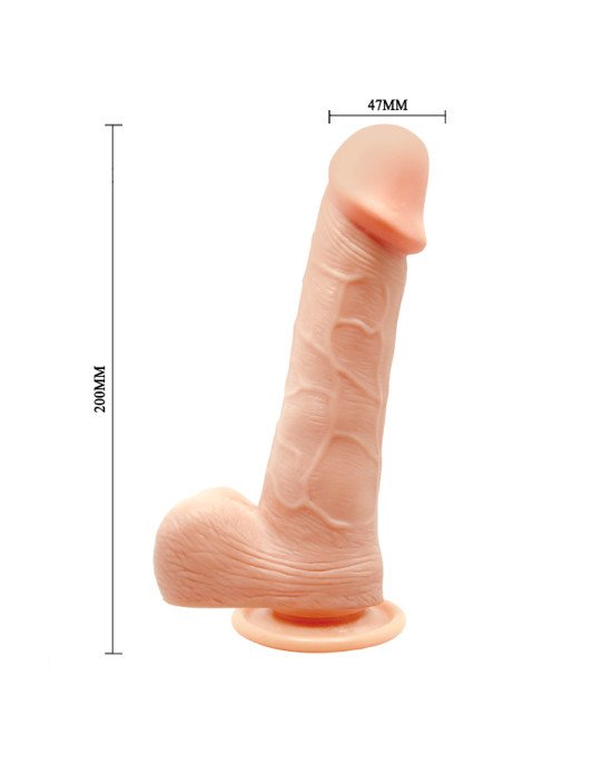 Вібратор - Barbara Ken Vibrator Flesh, 20 см Вібратор - Barbara Ken Vibrator Flesh, 20 см