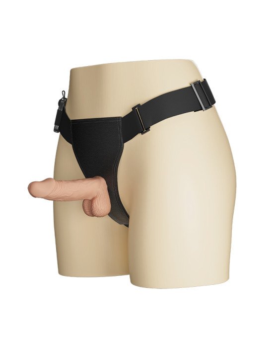 Страпон - Ultra Multi-Speed Vibration Strap On 6.8 Страпон - Ultra Multi-Speed Vibration Strap On 6.8