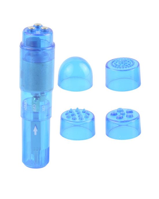 Кліторальний стимулятор - Waterproof Mini Mite, синій