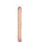 Двосторонній фалоімітатор - King-Sized Realistic Slim Ultra Double Dildo 17