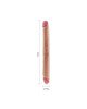 Двосторонній фалоімітатор - King-Sized Realistic Slim Ultra Double Dildo 17