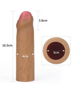 Насадка на член - Revolutionary Silicone Nature Extender Add 1