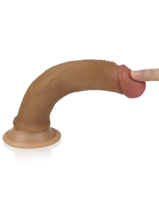 Фалоімітатор - Dual-Layered Silicone Cock 7 Фалоімітатор - Dual-Layered Silicone Cock 7