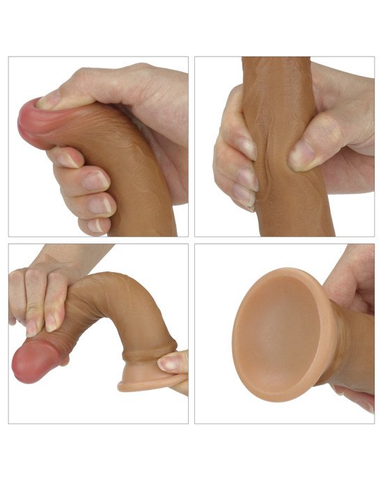 Фалоімітатор - Dual-Layered Silicone Cock 7 Фалоімітатор - Dual-Layered Silicone Cock 7