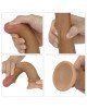 Фалоімітатор - Dual-Layered Silicone Cock 7 Фалоімітатор - Dual-Layered Silicone Cock 7