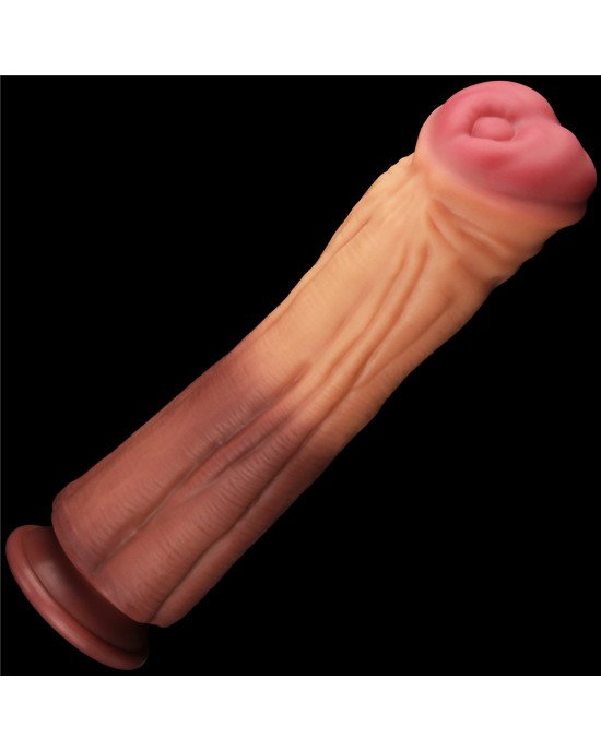 Фалоімітатор - Dual-Layered Silicone Cock 12 Фалоімітатор - Dual-Layered Silicone Cock 12