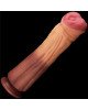Фалоімітатор - Dual-Layered Silicone Cock 12 Фалоімітатор - Dual-Layered Silicone Cock 12