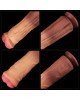 Фалоімітатор - Dual-Layered Silicone Cock 12 Фалоімітатор - Dual-Layered Silicone Cock 12