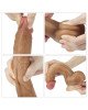Фалоімітатор - Dual-Layered Silicone Cock 8 Фалоімітатор - Dual-Layered Silicone Cock 8