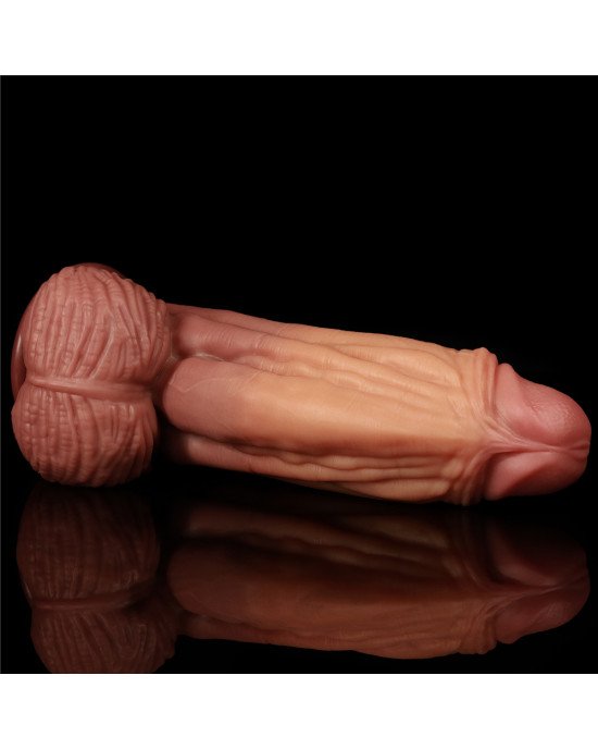 Фалоімітатор - Dual-Layered Silicone Cock 10 Фалоімітатор - Dual-Layered Silicone Cock 10