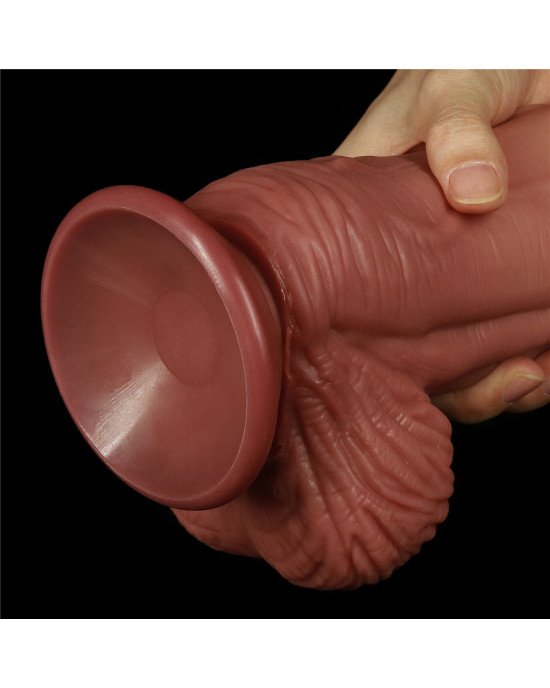 Фалоімітатор - Dual-Layered Silicone Cock 10 Фалоімітатор - Dual-Layered Silicone Cock 10
