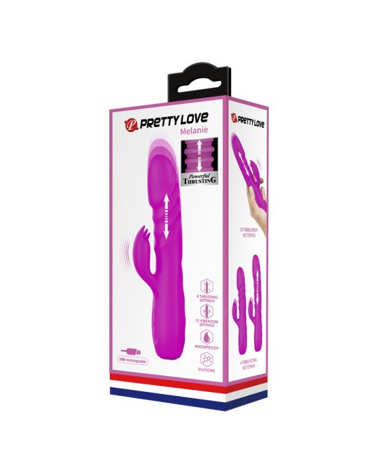 Вібратор - Pretty Love Melanie Vibrator Purple Вібратор - Pretty Love Melanie Vibrator Purple